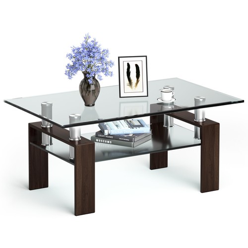 Modern coffee table - coffee, w/
