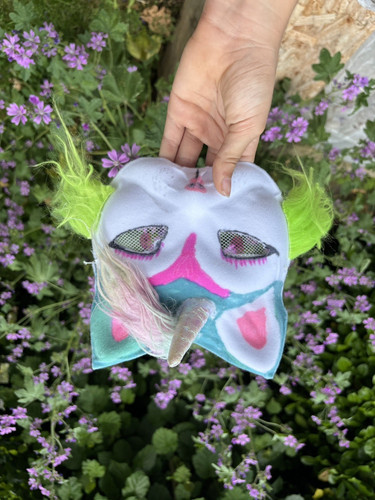 Unicorn cat therian - mask, with