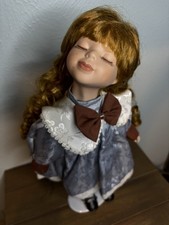 Vintage Girl Porcelain Doll