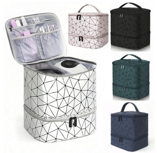 Makeup bag nail polish storage - bag,
