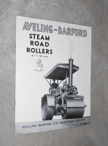 Aveling barford steam road - steam,
