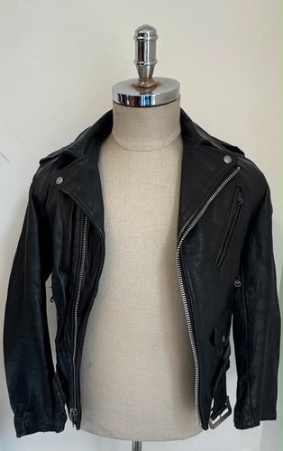 Schott perfecto black - black, leather
