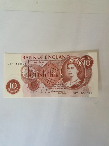 Ten shilling note bank of - note,