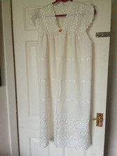 Vintage cream broderie anglais - broderie,
