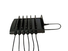 Bototek 6-Port USB Charging Station 60W Fast Charger Dock with 6 mixed Cables