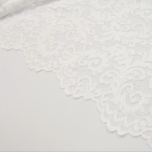 Soft rachel corded lace fabric - soft,
