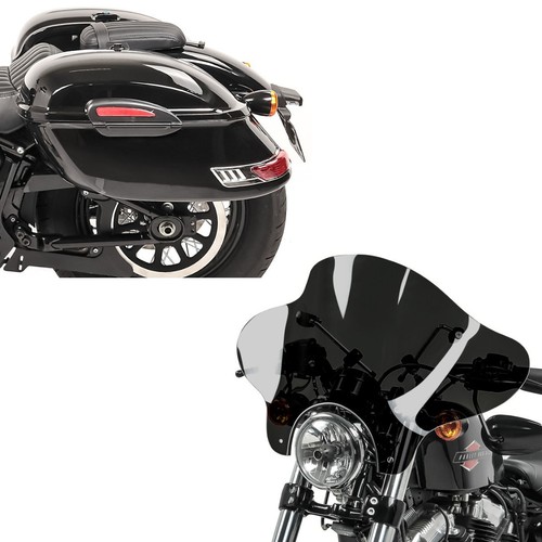 Set side suitcase windshield - set, +