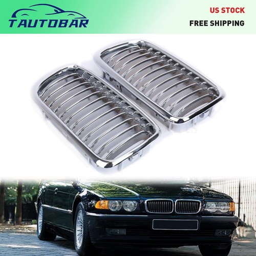 Chrome front hood kidney - chrome,