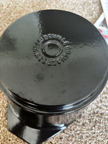 Vintage creuset black - vintage, le