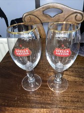 Stella Artois Pint Glasses X 2