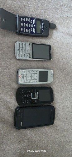 Joblot vintage mobile phones - vintage,