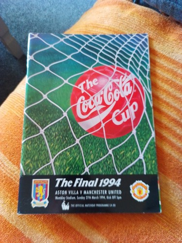 League cup final programme - league,