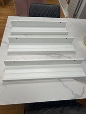 IKEA MOSSLANDA Picture Ledge 55cm Floating shelves - Set of 3