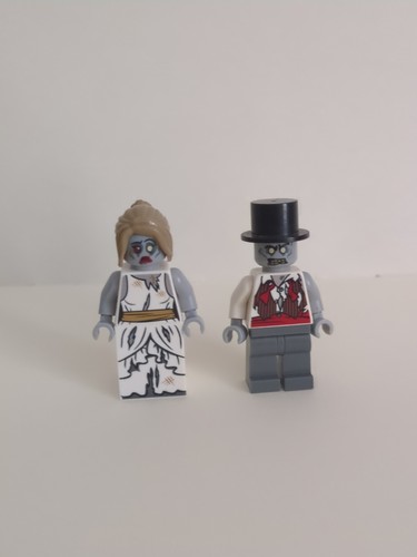 Lego zombie bride and groom - lego,