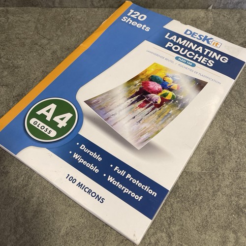 Deskit laminating pouches - deskit, a4