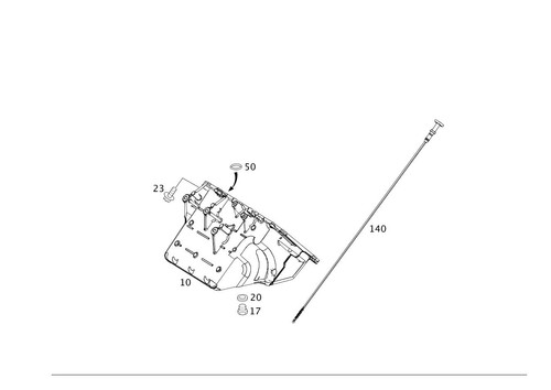 Smart genuine oil pan - genuine, engine