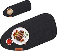 Set Of 12 Felt Placemats and