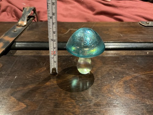 Heron glass mushroom - heron,