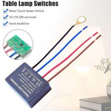 2pcs 3 Way Touch Lamp Control