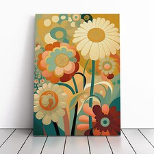 Bold Flowers Canvas Wall Art