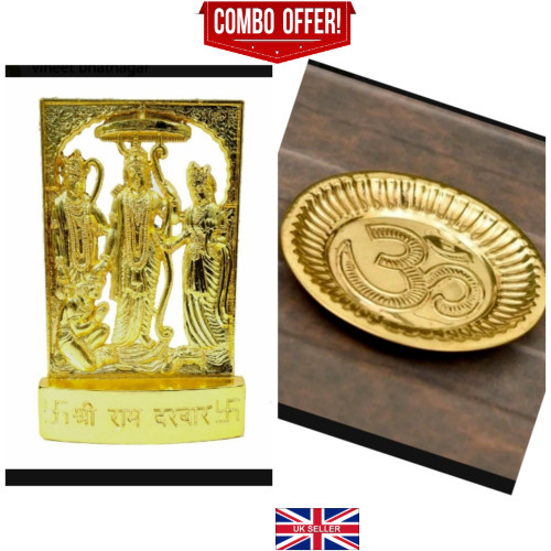 Ram darbar pooja thali - ram, combo
