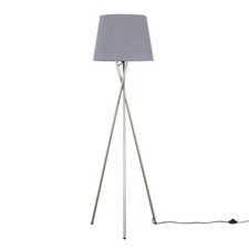 Brushed chrome tripod floor - brushed,