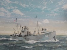 Original marine art painting - original,