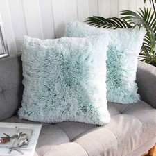 2pc 45x45cm fluffy faux soft - 2pc,