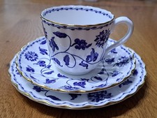 Spode Blue Colonel Trio Cup