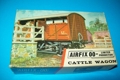 Airfix cattle wagon kit - airfix,