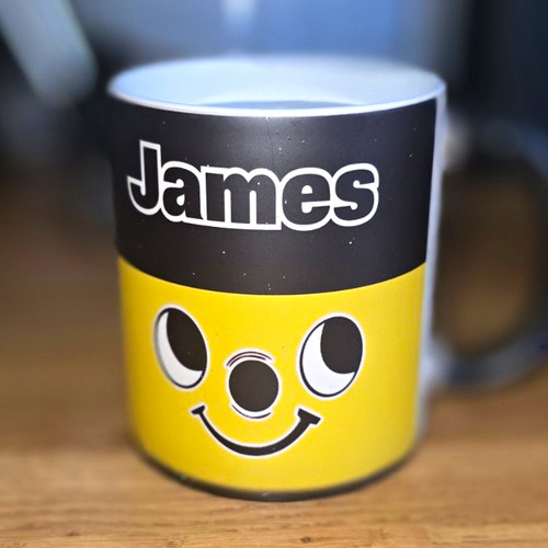 James hoover ceramic coffee - james,