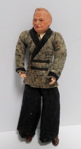 Old german caco doll - old,