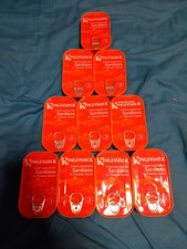 10 Tins Of  kingfishers Sardines in Tomato Sauce 10 Tins x 120g=1.2kg Free P&P