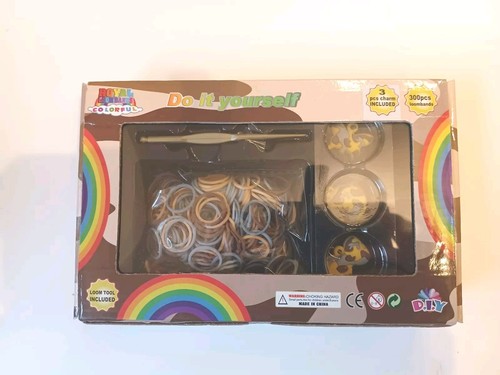 Brown loom band - , kit