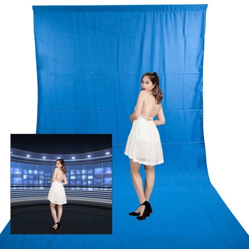 Photo backdrop blue - backdrop, background