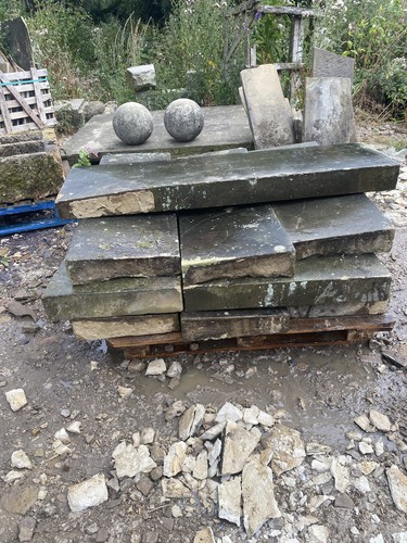 Reclaimed coping stones - coping,