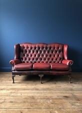 Vintage Oxblood Leather