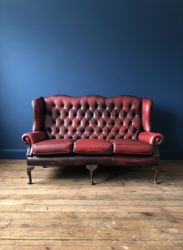 Vintage oxblood leather - oxblood,
