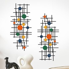 Set of 2 Minimalist Geometric
