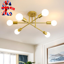 Sputnik Ceiling Light, 6-Light