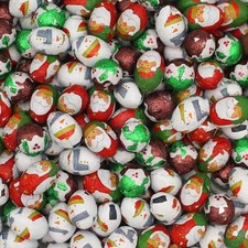 Christmas Foiled Chocolate Shapes - from Giant Bradley's Sweet Shop