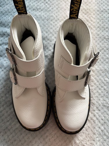 Martens white devon heart - dr,
