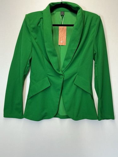 Shein vibrant green fitted - shein,