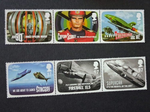 2011 mnh thunderbirds gerry - gb,