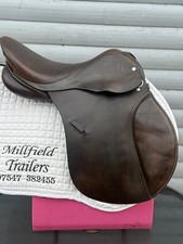 Brown 17.5 inch leather
