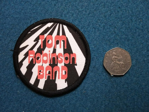 Tom robinson band cloth patch - cloth, patch/