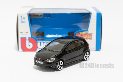 Polo gti black bburago - in,