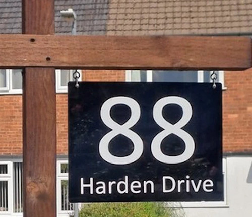 Personalised hanging outdoor - personalised,