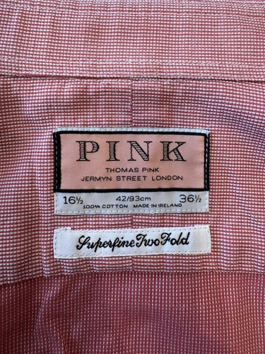 Thomas pink mens - red,