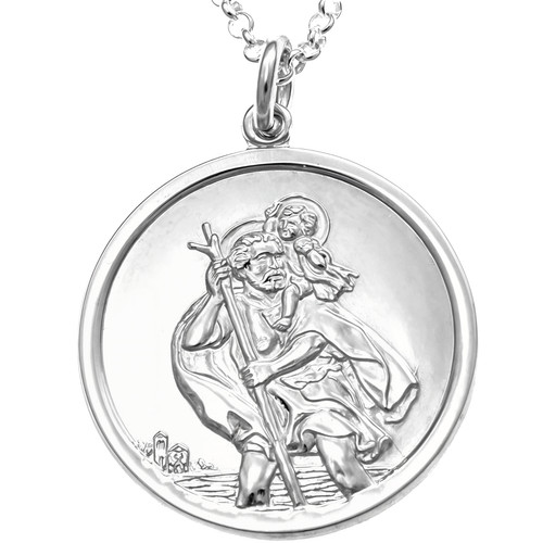 Large mens sterling silver - silver, st
